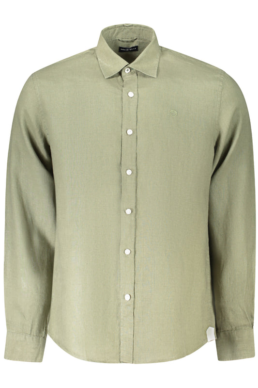 NORTH SAILS CAMICIA MANICHE LUNGHE UOMO VERDE