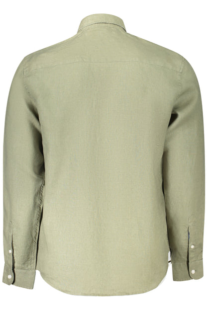NORTH SAILS CAMICIA MANICHE LUNGHE UOMO VERDE