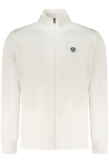 NORTH SAILS FELPA CON ZIP UOMO BIANCO