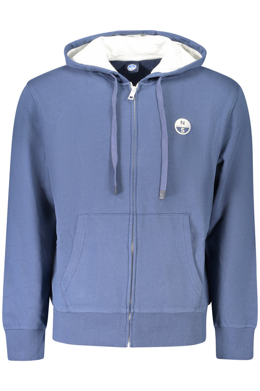 NORTH SAILS FELPA CON ZIP UOMO BLU