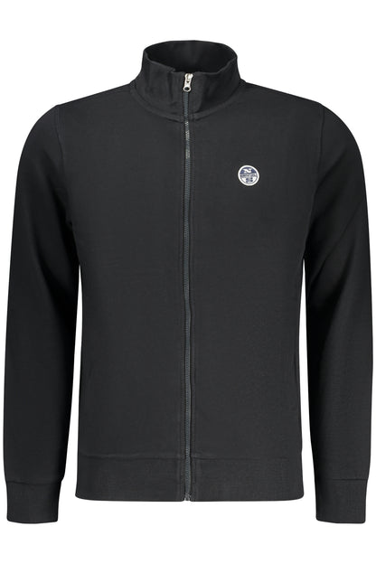 NORTH SAILS FELPA CON ZIP UOMO NERO