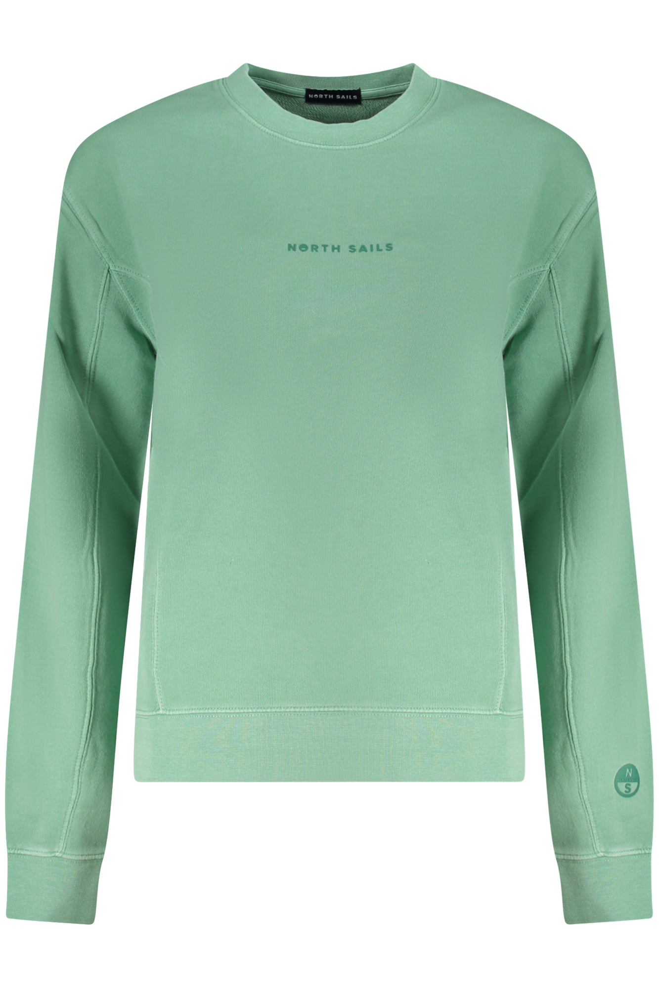 NORTH SAILS FELPA SENZA ZIP DONNA VERDE