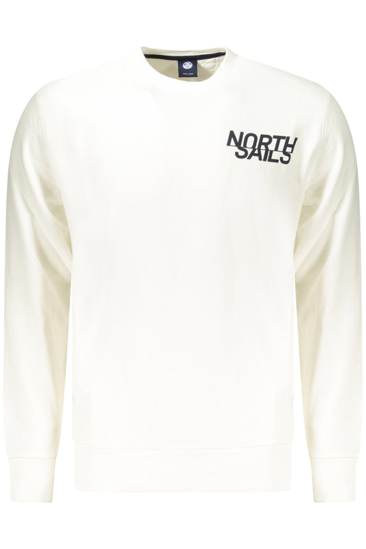 NORTH SAILS FELPA SENZA ZIP UOMO BIANCO