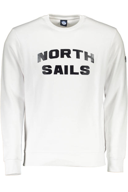 NORTH SAILS FELPA SENZA ZIP UOMO BIANCO