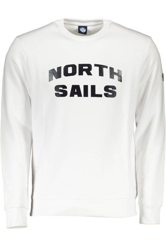 NORTH SAILS FELPA SENZA ZIP UOMO BIANCO