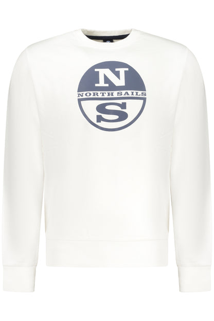 NORTH SAILS FELPA SENZA ZIP UOMO BIANCO