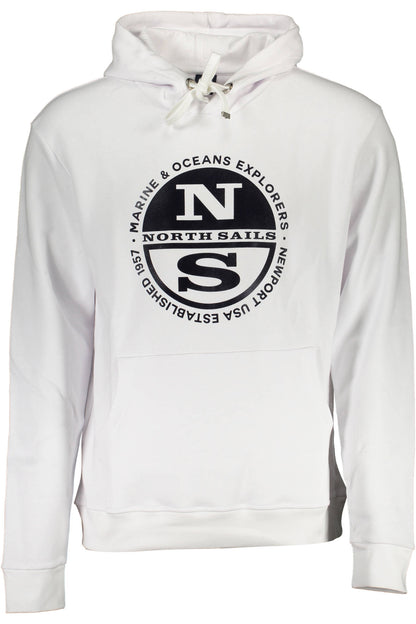 NORTH SAILS FELPA SENZA ZIP UOMO BIANCO