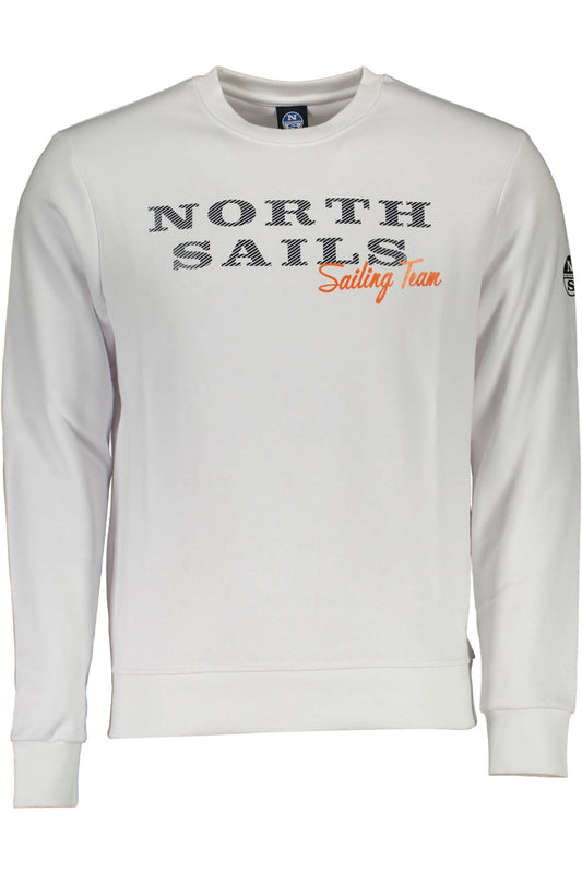 NORTH SAILS FELPA SENZA ZIP UOMO BIANCO