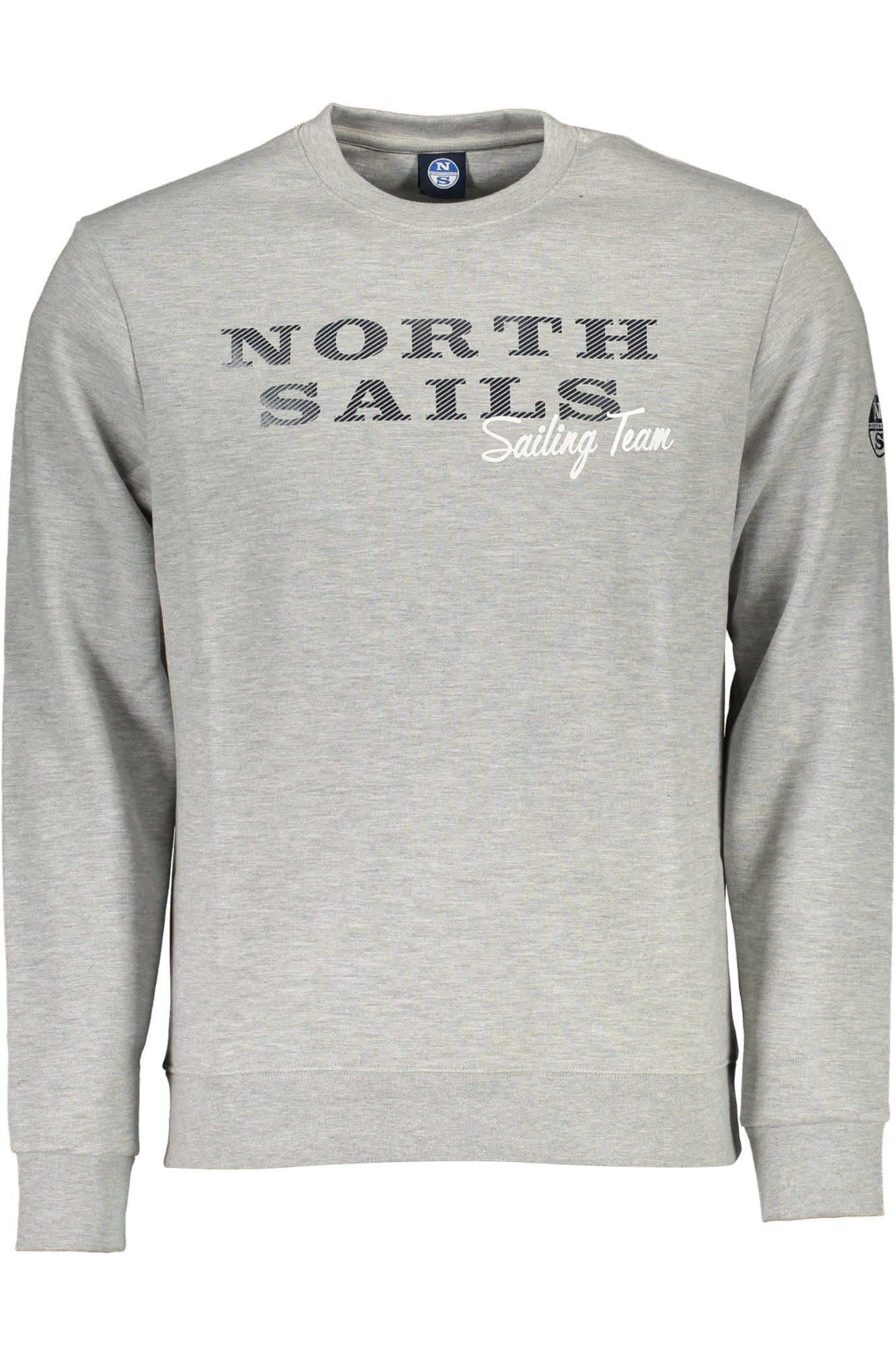 NORTH SAILS FELPA SENZA ZIP UOMO GRIGIO