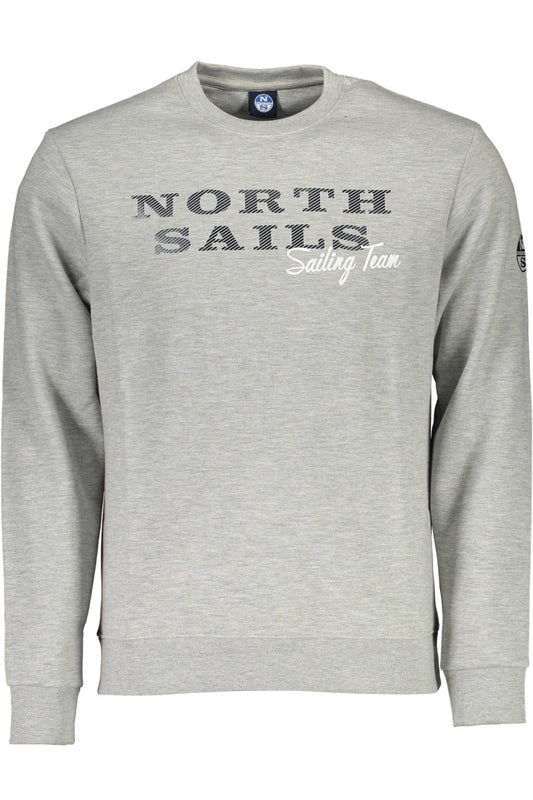 NORTH SAILS FELPA SENZA ZIP UOMO GRIGIO