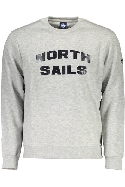 NORTH SAILS FELPA SENZA ZIP UOMO GRIGIO