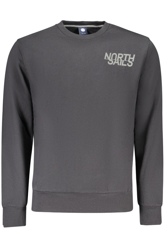 NORTH SAILS FELPA SENZA ZIP UOMO NERO