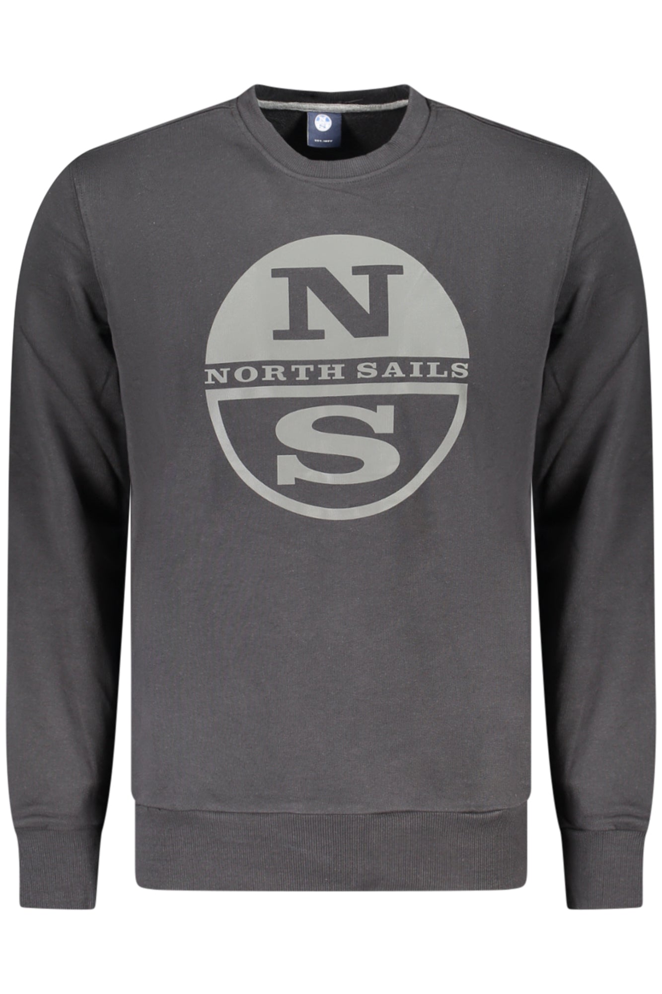NORTH SAILS FELPA SENZA ZIP UOMO NERO