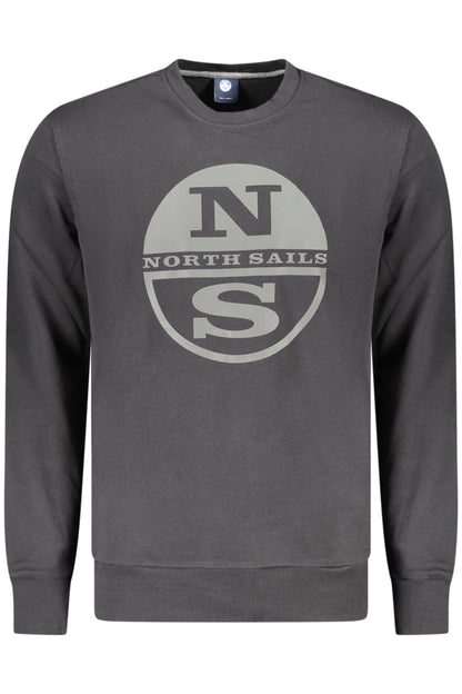 NORTH SAILS FELPA SENZA ZIP UOMO NERO