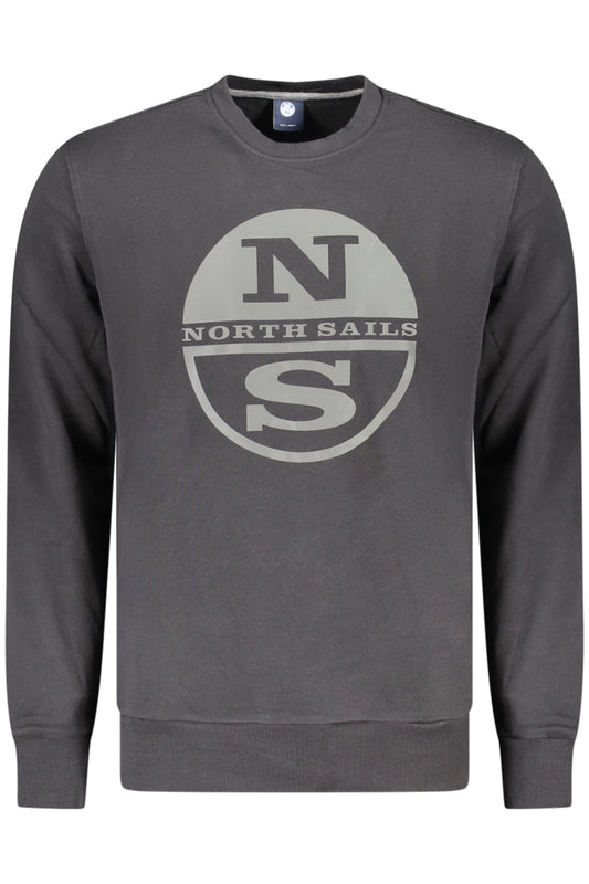NORTH SAILS FELPA SENZA ZIP UOMO NERO