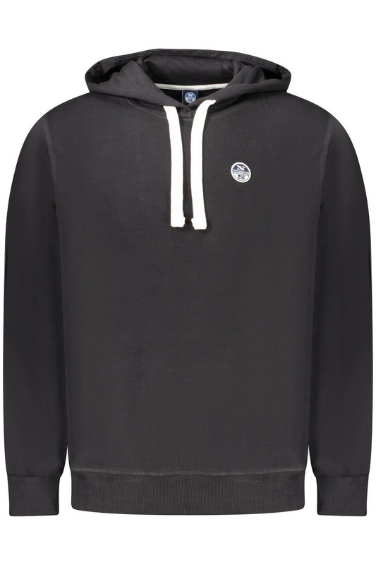 NORTH SAILS FELPA SENZA ZIP UOMO NERO