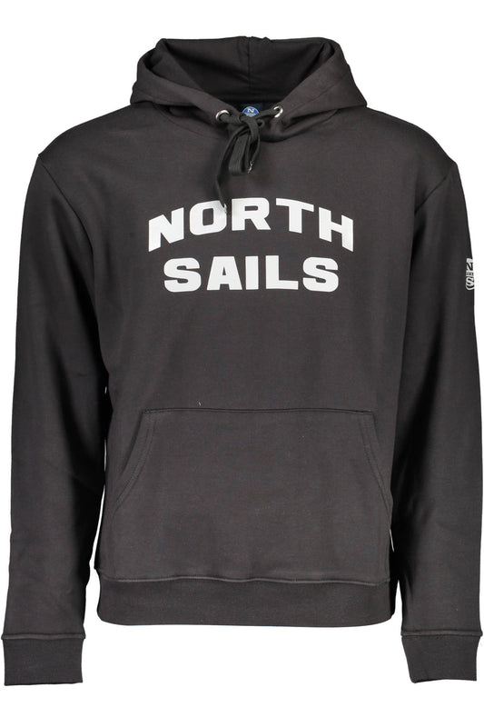 NORTH SAILS FELPA SENZA ZIP UOMO NERO