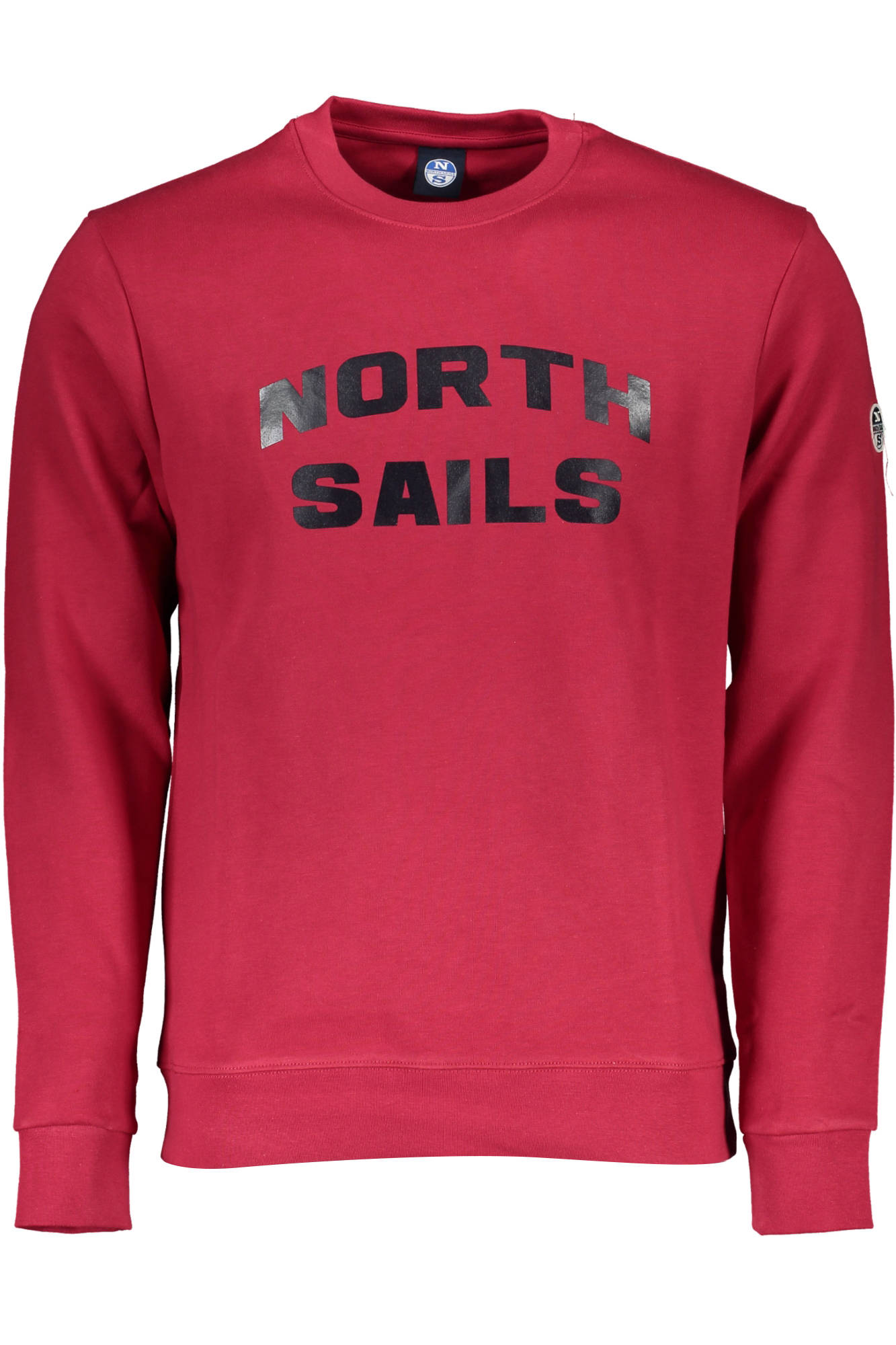 NORTH SAILS FELPA SENZA ZIP UOMO ROSSO