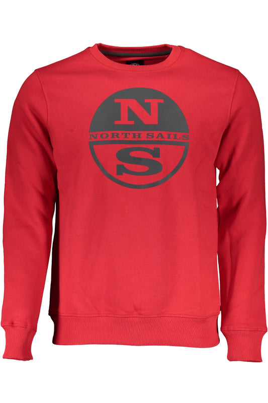 NORTH SAILS FELPA SENZA ZIP UOMO ROSSO