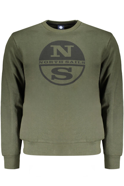 NORTH SAILS FELPA SENZA ZIP UOMO VERDE