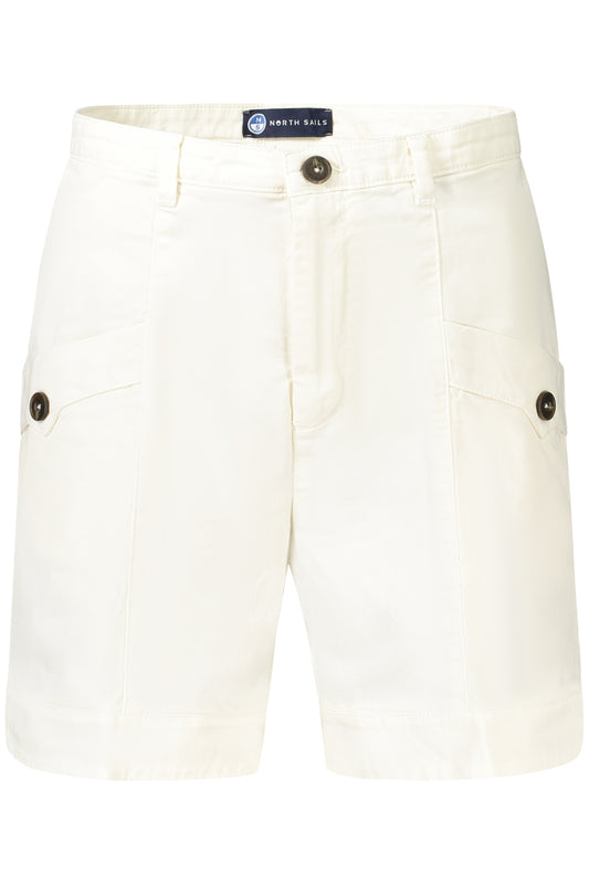 NORTH SAILS PANTALONE SHORT DONNA BIANCO