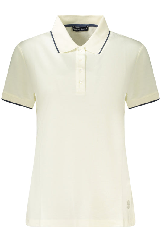 NORTH SAILS POLO MANICHE CORTE DONNA BIANCO