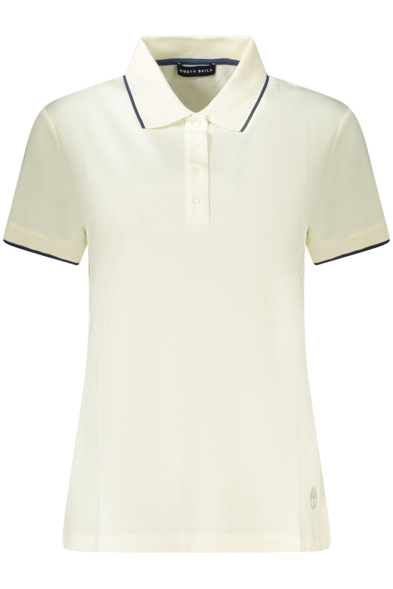 NORTH SAILS POLO MANICHE CORTE DONNA BIANCO
