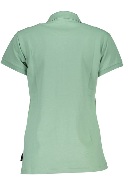 NORTH SAILS POLO MANICHE CORTE DONNA VERDE