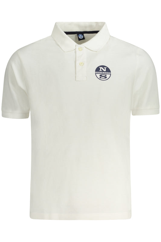 NORTH SAILS POLO MANICHE CORTE UOMO BIANCO