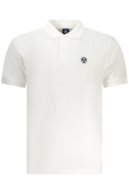 NORTH SAILS POLO MANICHE CORTE UOMO BIANCO
