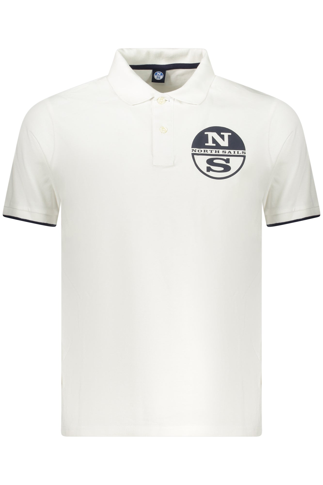 NORTH SAILS POLO MANICHE CORTE UOMO BIANCO