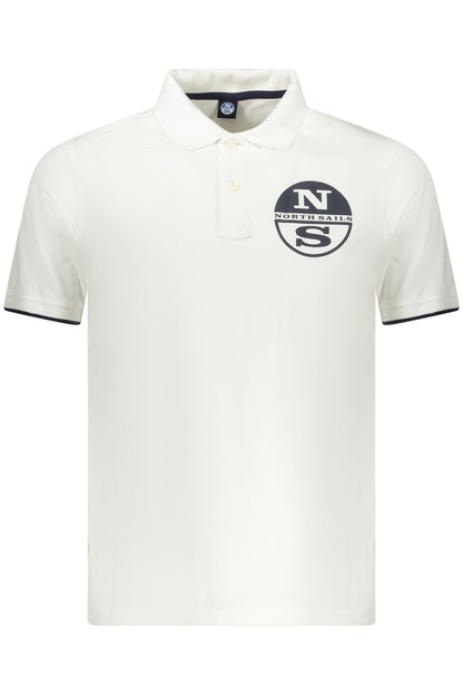 NORTH SAILS POLO MANICHE CORTE UOMO BIANCO
