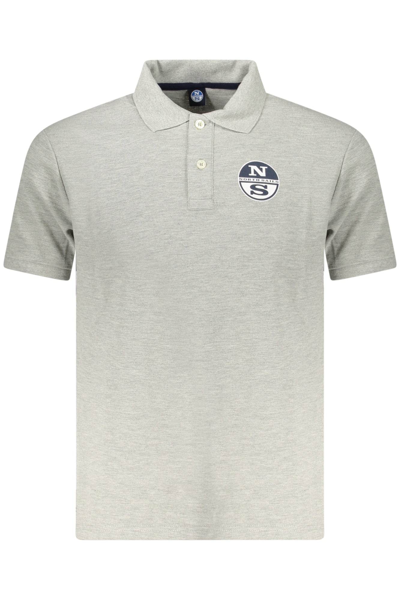 NORTH SAILS POLO MANICHE CORTE UOMO GRIGIO