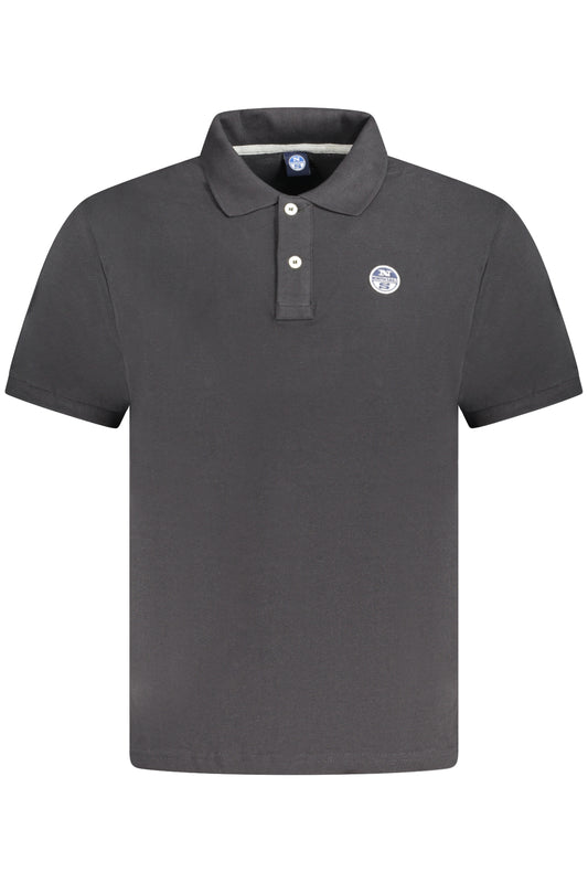 NORTH SAILS POLO MANICHE CORTE UOMO NERO