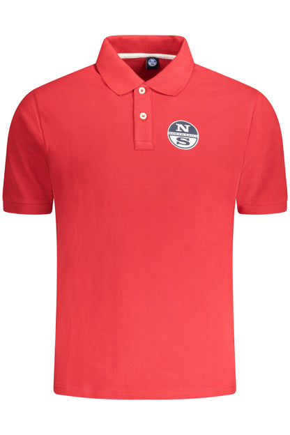 NORTH SAILS POLO MANICHE CORTE UOMO ROSSO