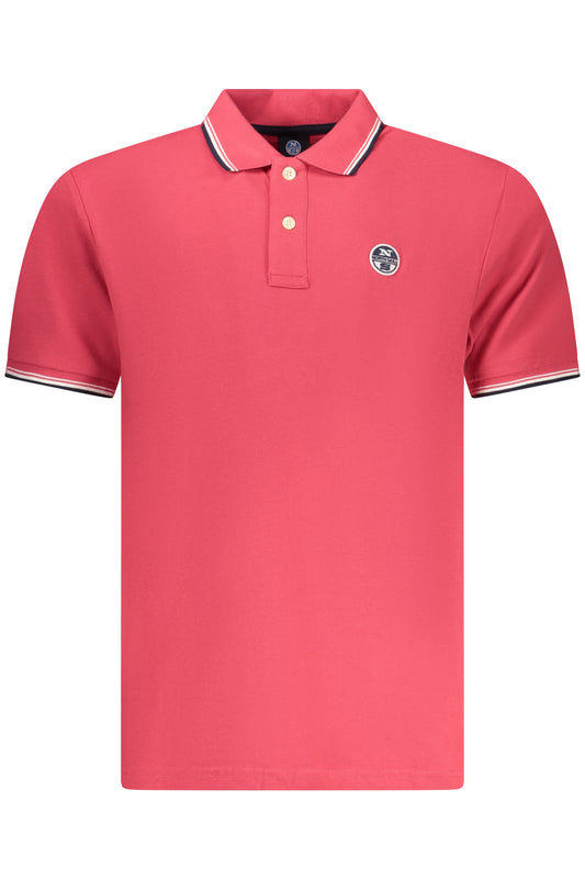 NORTH SAILS POLO MANICHE CORTE UOMO ROSSO