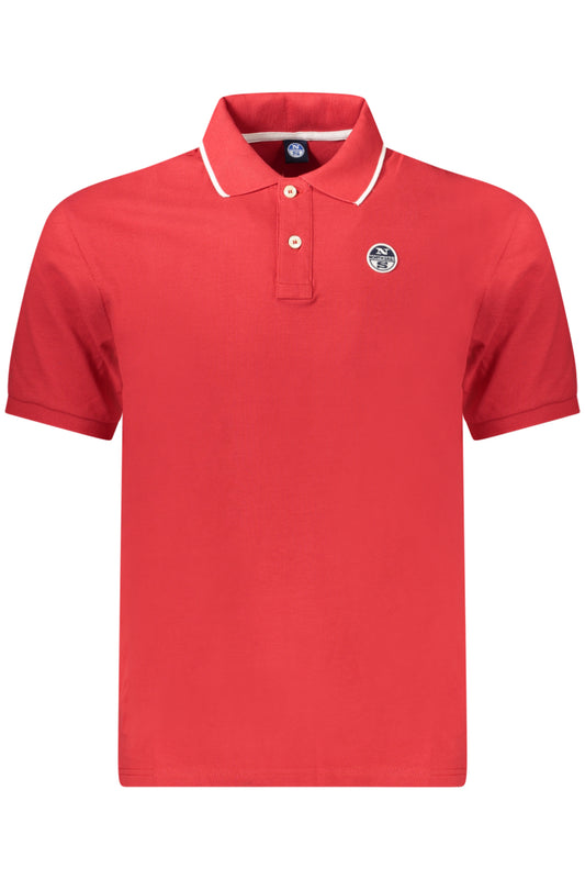 NORTH SAILS POLO MANICHE CORTE UOMO ROSSO