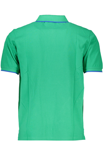 NORTH SAILS POLO MANICHE CORTE UOMO VERDE