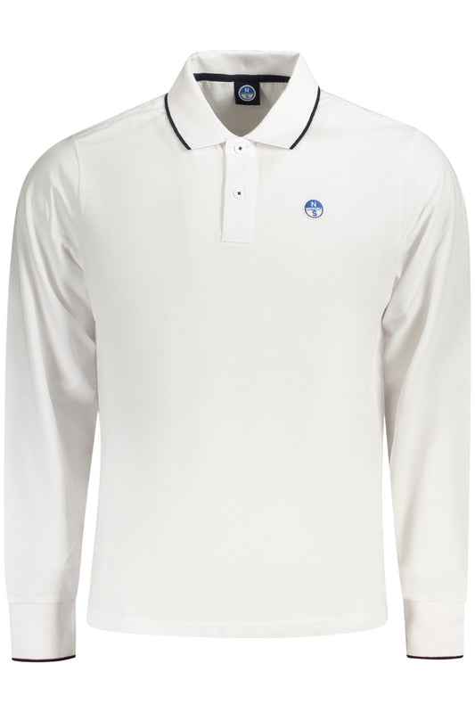 NORTH SAILS POLO MANICHE LUNGHE UOMO BIANCO