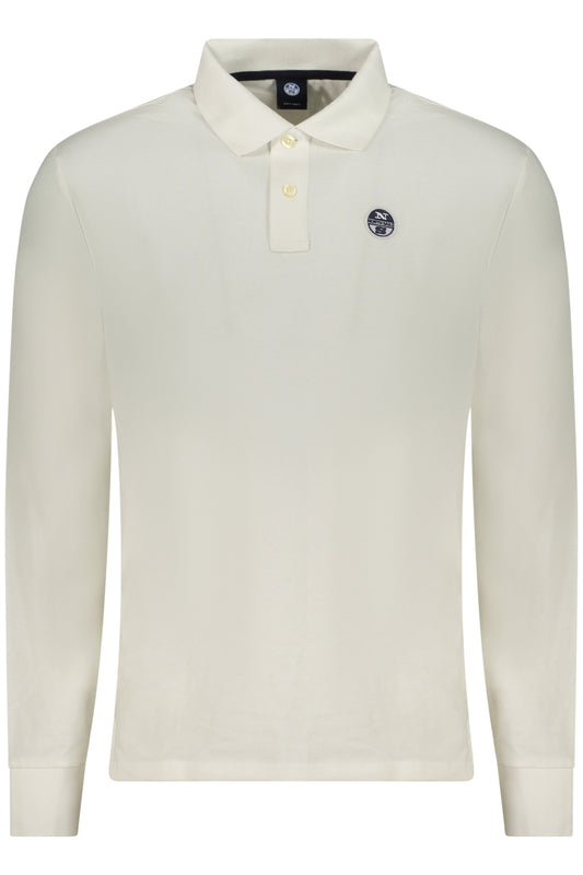 NORTH SAILS POLO MANICHE LUNGHE UOMO BIANCO
