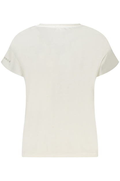 NORTH SAILS T-SHIRT MANICHE CORTE DONNA BIANCO