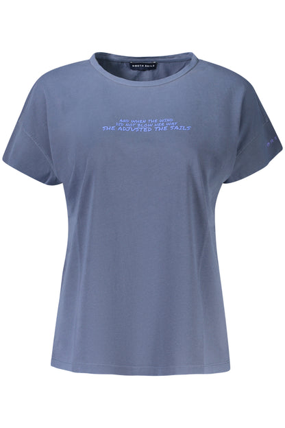 NORTH SAILS T-SHIRT MANICHE CORTE DONNA BLU