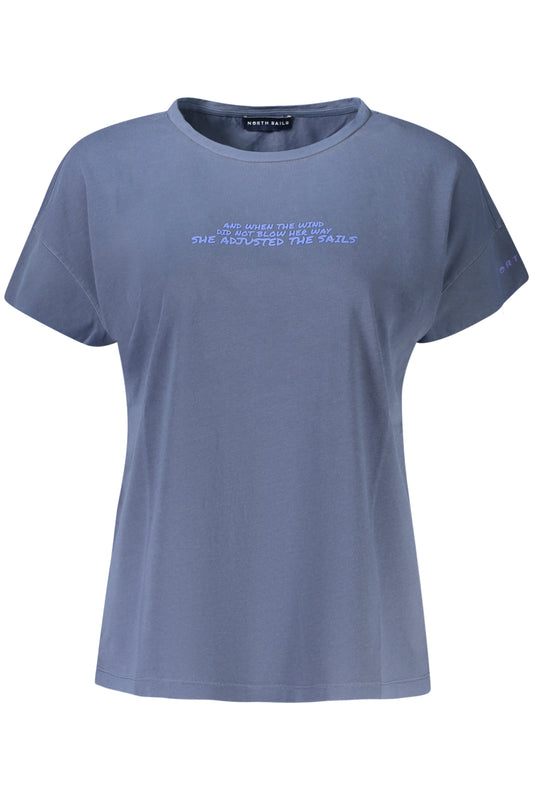 NORTH SAILS T-SHIRT MANICHE CORTE DONNA BLU