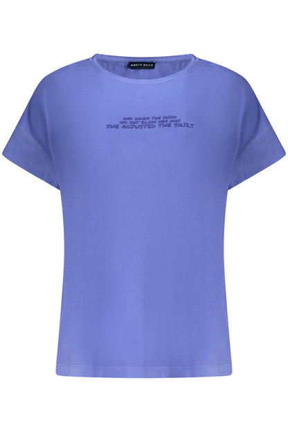 NORTH SAILS T-SHIRT MANICHE CORTE DONNA BLU