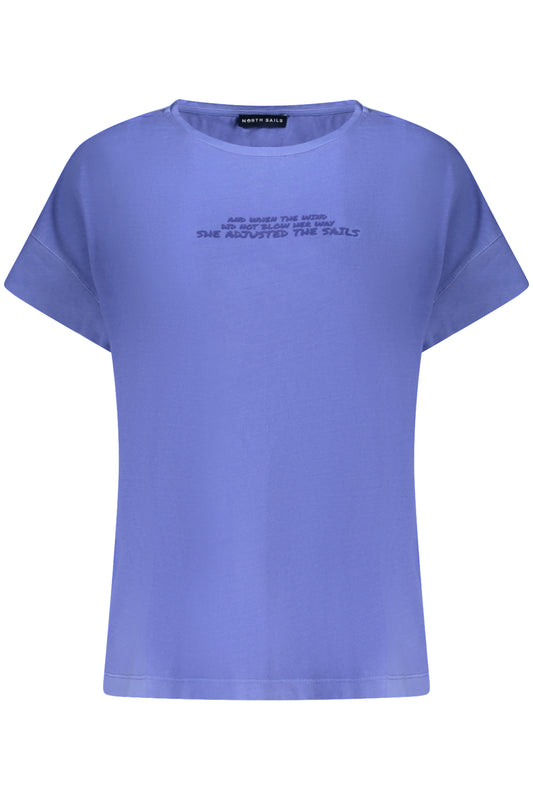 NORTH SAILS T-SHIRT MANICHE CORTE DONNA BLU