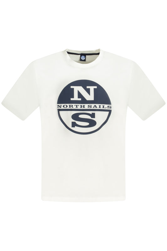 NORTH SAILS T-SHIRT MANICHE CORTE UOMO BIANCO