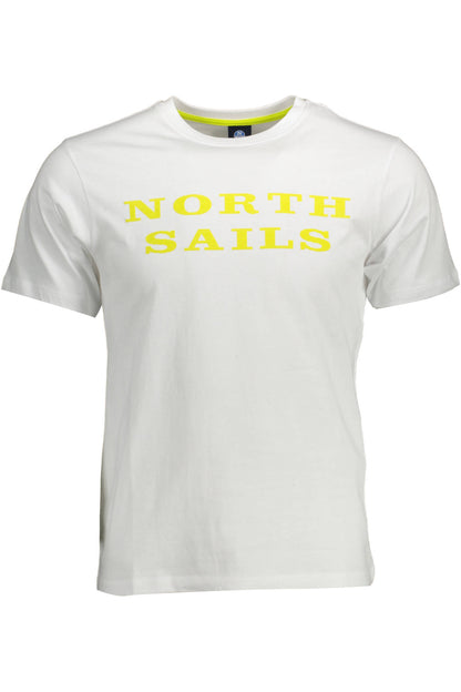 NORTH SAILS T-SHIRT MANICHE CORTE UOMO BIANCO