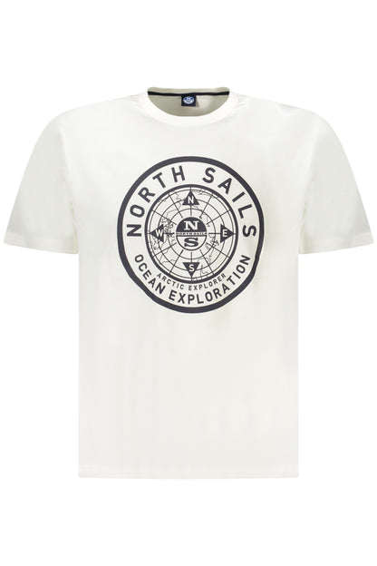 NORTH SAILS T-SHIRT MANICHE CORTE UOMO BIANCO