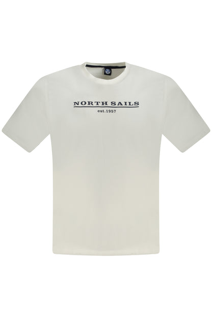 NORTH SAILS T-SHIRT MANICHE CORTE UOMO BIANCO