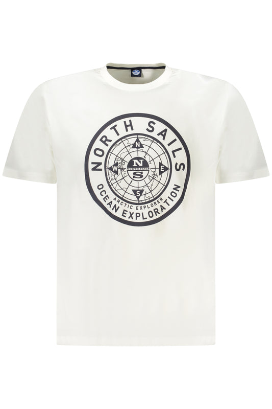 NORTH SAILS T-SHIRT MANICHE CORTE UOMO BIANCO